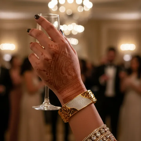 Gold_Luminaire_Bangle_For_Women